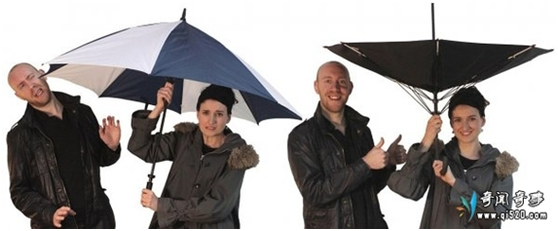 反向傘與直骨傘對（duì）比（bǐ）