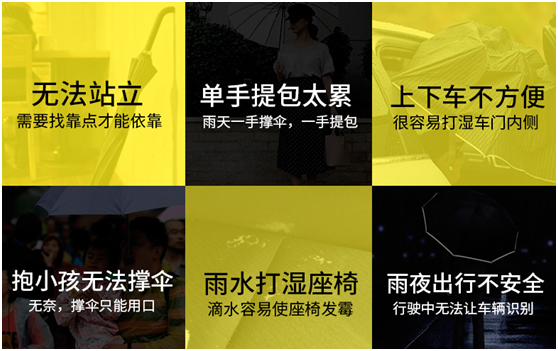 普（pǔ）通傘的特性