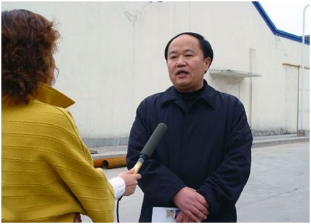 王斌章接受采訪