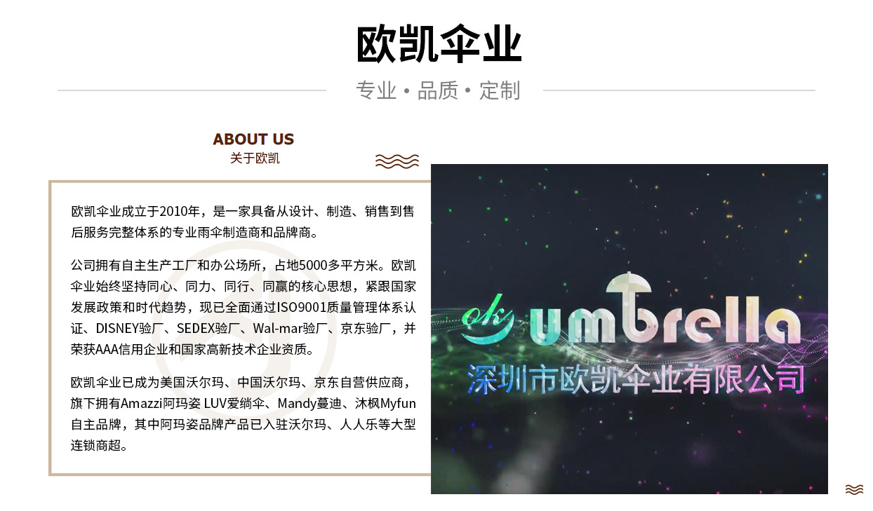 麻花星空无限mv傘業簡介